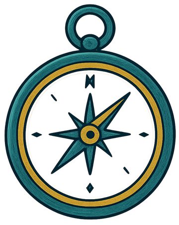 Kompass Kompass, Symbol für Haltung und Würde